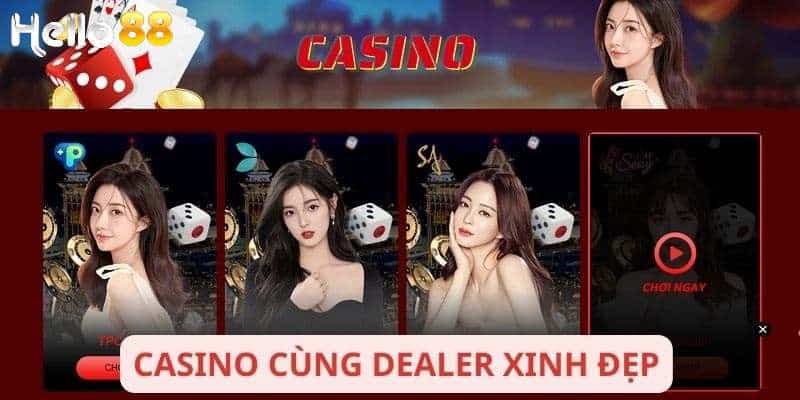 Sảnh casino hello88 thu hút với lượng người chơi khủng